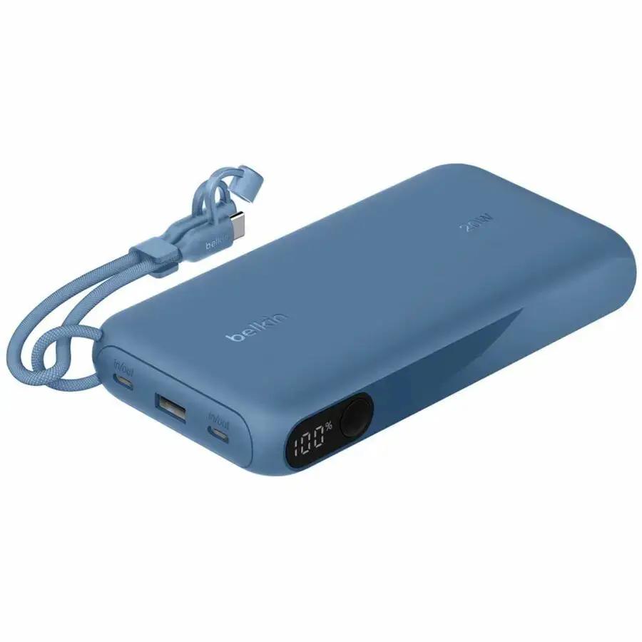 Belkin BoostCharge Power Bank 20K with Display – Portable 20,000mAh Battery Pack for Nintendo Switch and Apple Devices by Belkin International, Inc