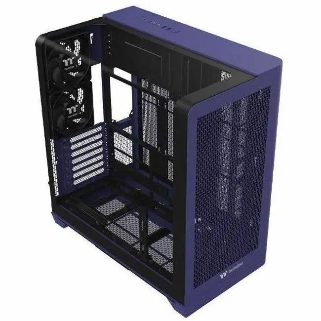 Thermaltake View 390 Air Future Dusk Mid Tower Computer Case with Tempered Glass Panel and Advanced Cooling Support