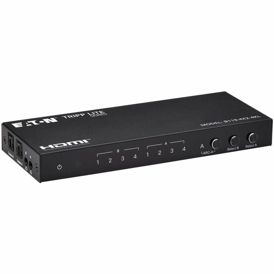 Eaton Tripp Lite Series B119-4X2-4KL 4x2 HDMI Matrix Switch/Splitter with 4K HDR