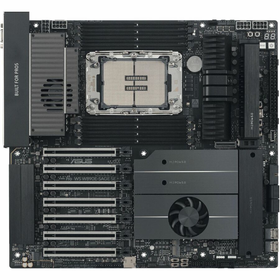Asus WS W890E-SAGE SE Workstation Motherboard - Intel W890 Chipset - Socket LGA-4710-2 - SSI EEB