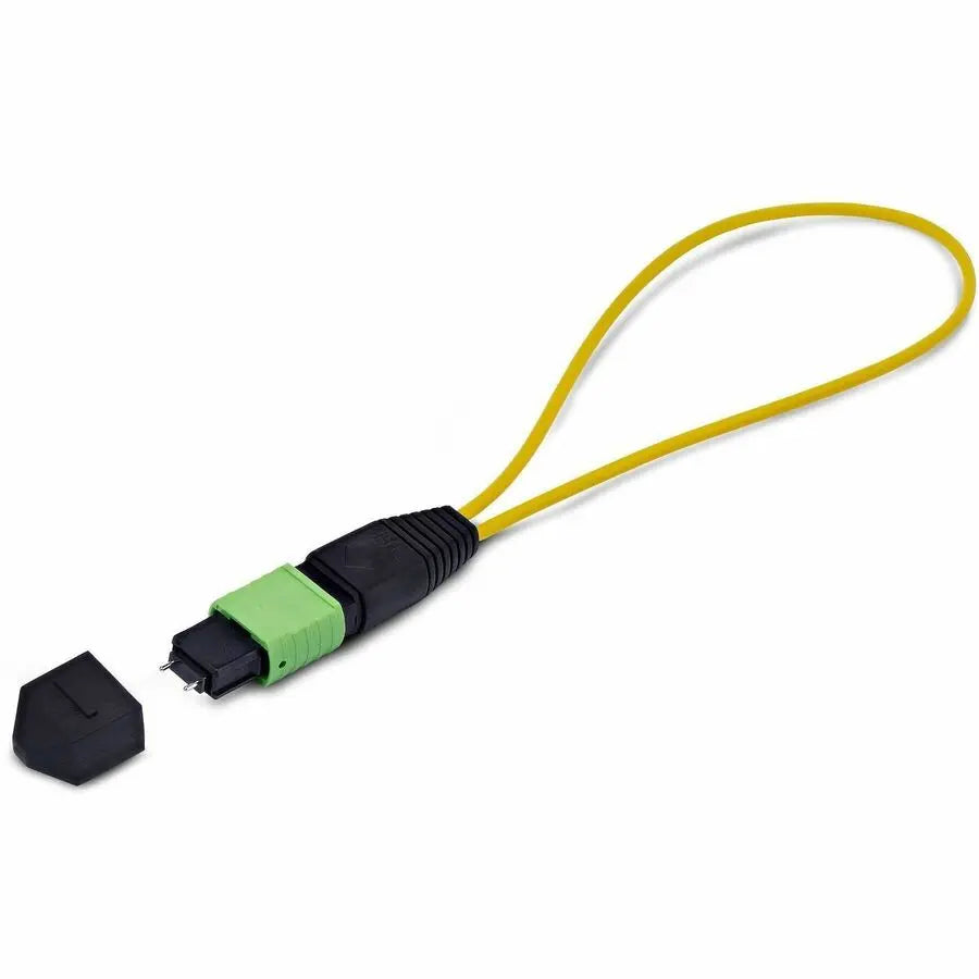 StarTech.com MPO Loopback Plug for Single Mode Fiber - 12-Fiber MPO/MTP Male Adapter, Model LOOPBACKMTP12OS2SMM
