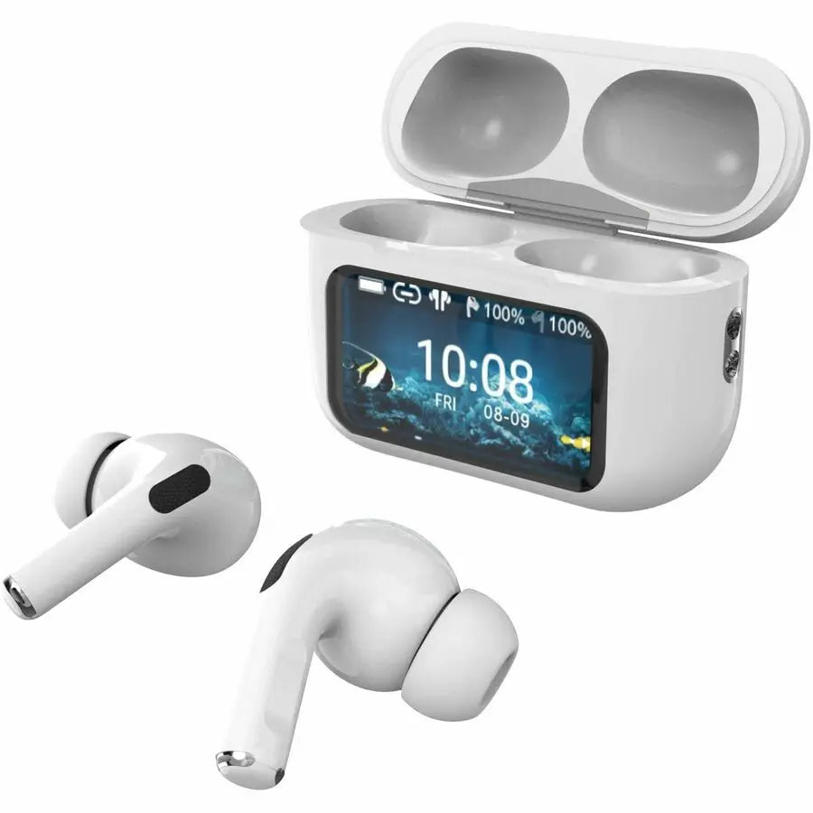 IQ Sound IQ-341ANC-WHITE True Wireless Bluetooth Earbuds with Active Noise Cancellation