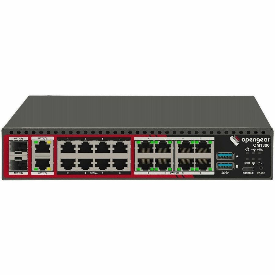 Opengear OM1300 Operations Manager OM1308-8E-C-LSP Device Server