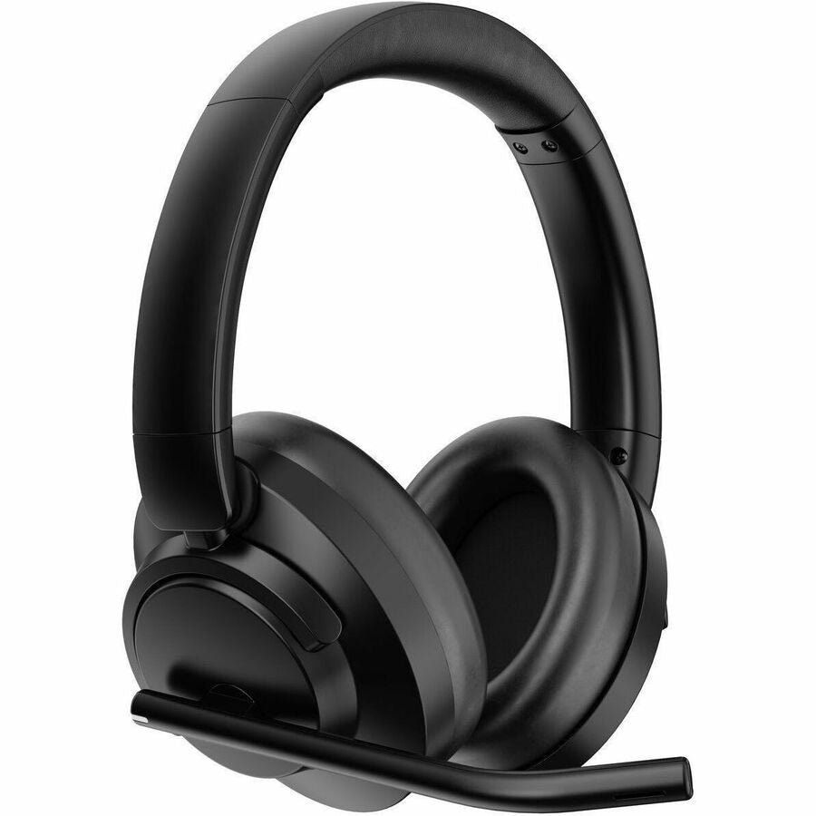 Kensington C3550 EQ Bluetooth 5.4 Over-Ear Headset with Hybrid ANC, ENC Microphone and Flip-to-Mute Boom Mic - K97466WW