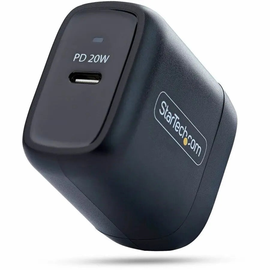 StarTech.com 20W USB-C Wall Charger with Power Delivery for Apple and Samsung Devices