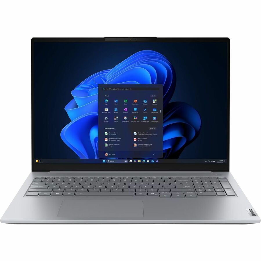 Lenovo ThinkBook 16 G9 AHP 21UT008JUS Notebook - 16-Inch WUXGA Display, AMD Ryzen 5, 8GB RAM, 256GB SSD, Arctic Gray