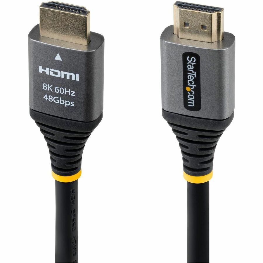 StarTech.com 1ft Ultra High Speed HDMI Cable (Part Number: HDMM21V1F) for 8K and 4K UHD Displays