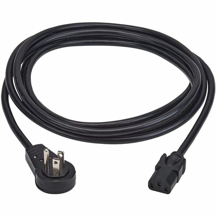 Eaton Tripp Lite Series P007-010-15RR 14 AWG Right-Angle C14 Power Cord, 10 ft