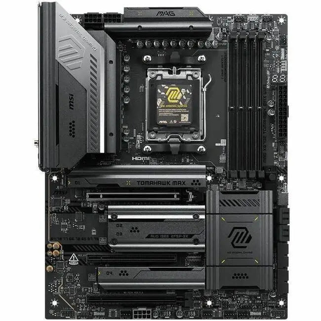 MSI MAG X870E TOMAHAWK MAX WIFI ATX Gaming Motherboard for AMD Ryzen 9000 Series