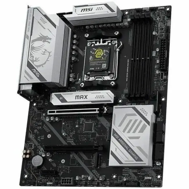 MSI MAG X870E GAMING MAX WIFI ATX Motherboard for AMD Ryzen 9000 Series with Wi-Fi 7 and PCIe 5.0