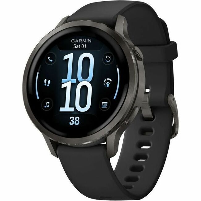 Garmin Venu 4 GPS Smartwatch with 1.2-Inch AMOLED Display and Metal Design