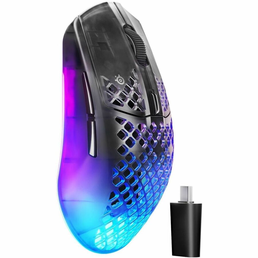 SteelSeries Aerox 3 Wireless Gen 2 Shadow Gaming Mouse, Part Number 62717