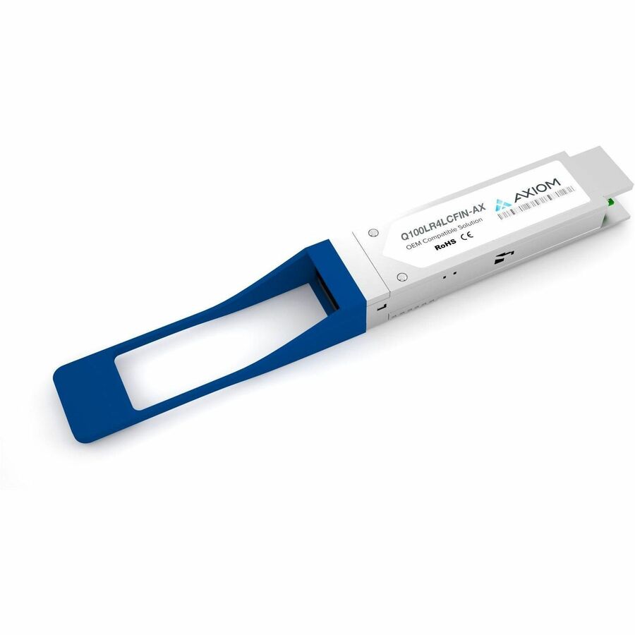 Axiom 100GBASE-LR4 QSFP28 Transceiver, Q100LR4LCFIN-AX