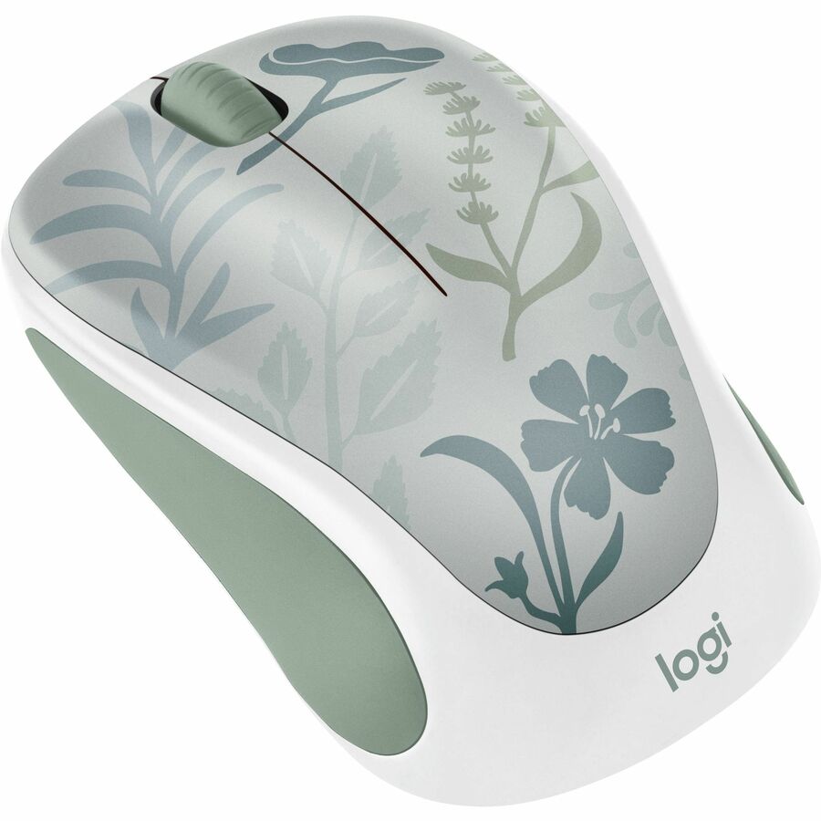 Logitech Design Mouse Limited Edition Wireless Mouse - Vibrant Colorful Designs, 10 M Wireless Range, 12 Months Battery Life, Recycled Plastic Construction