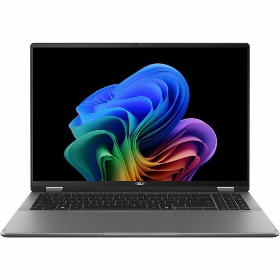 Asus Vivobook 16 Flip TP3607SA-DS76T 2-in-1 Convertible Touchscreen Laptop with Intel Core Ultra 7, 16GB RAM, 512GB SSD, WUXGA OLED Display in Matte Gray