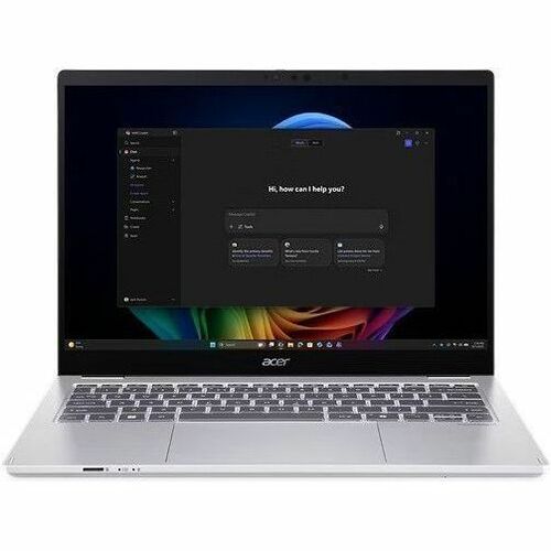 Acer TravelMate P4 Spin 14 AI TMP414RN-56-578M 14-Inch 2-in-1 Copilot+ PC, Intel Core Ultra 5, 16GB RAM, 512GB SSD, Silver