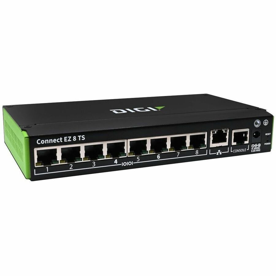 Digi Connect EZ 8 TS 8-Port RS-232/422/485 Serial Device Server, EZ08-TS00-GLB