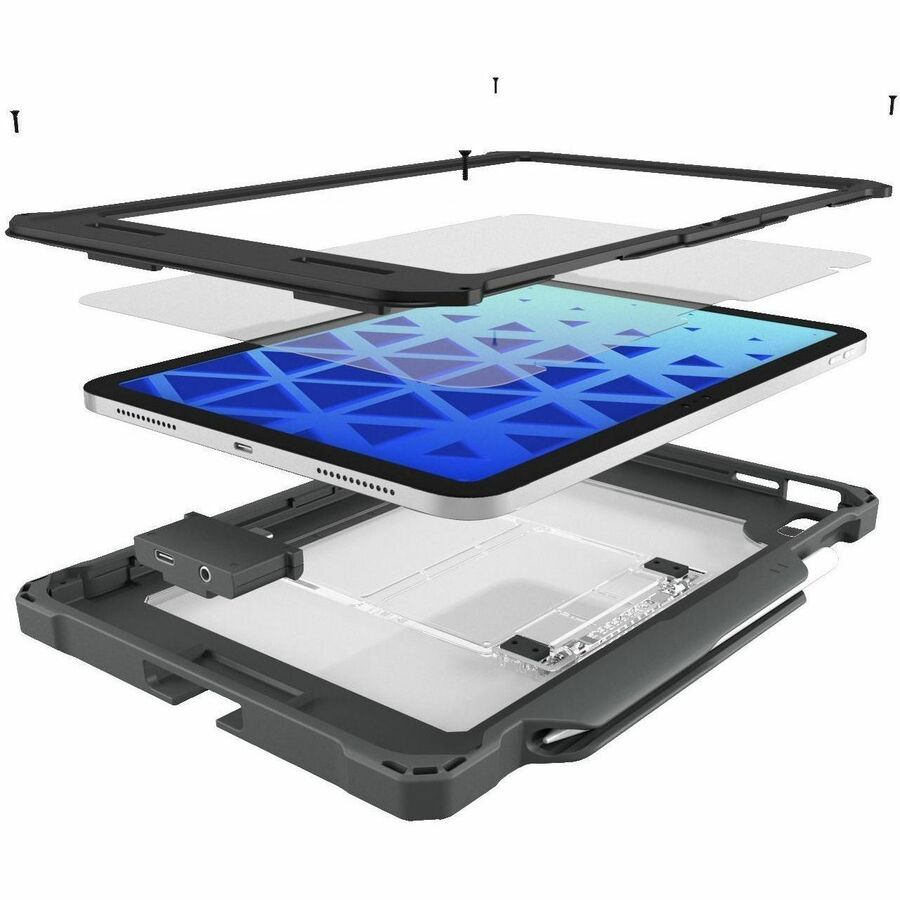 MAXCases Shield Extreme-X2 Tablet Case for iPad 10th & 11th Generation with 3.5mm Adapter and Rugged Protection