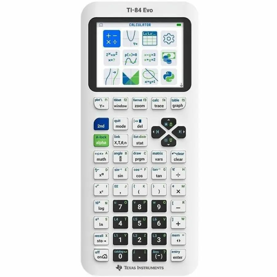 Texas Instruments TI-84 Evo Graphing Calculator – Advanced Math Tools with Faster Processing and Larger Graphing Area
