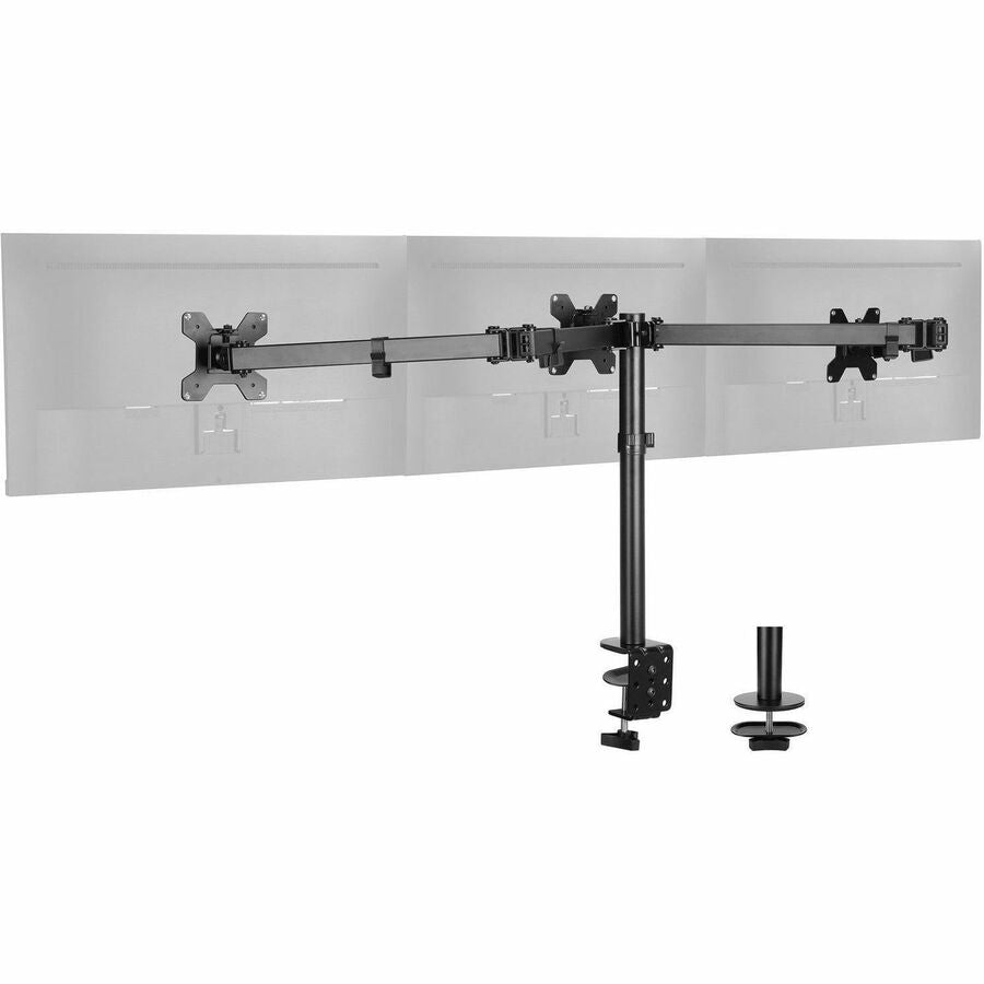 SIIG CE-MT0R12-S5 Triple Monitor Arm Mount for Up to 32-Inch Screens