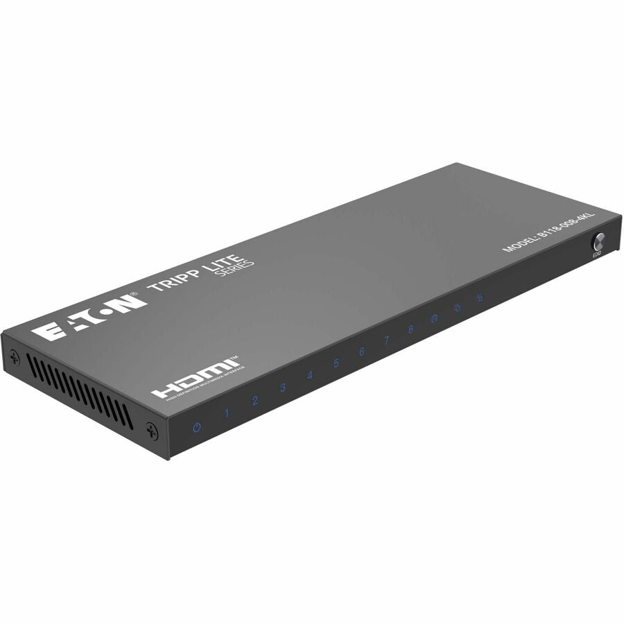 Eaton Tripp Lite Series B118-008-4KL 8-Port 4K HDMI Splitter with HDR and Dolby Vision