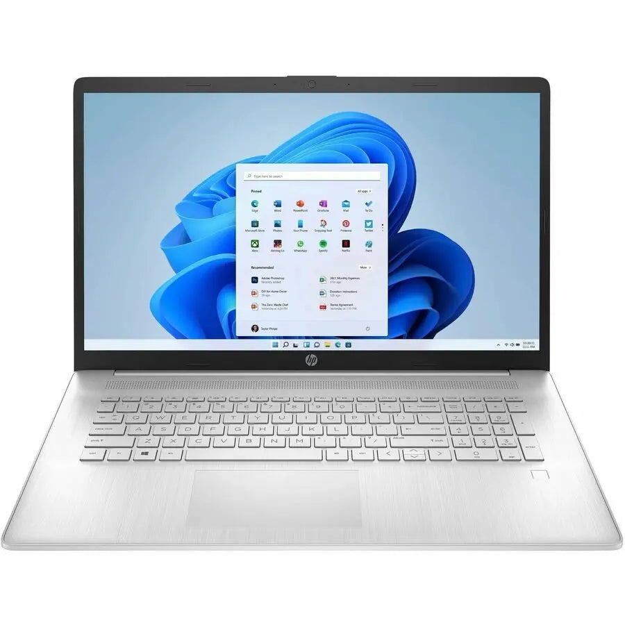 HP 17-cn3000 17.3-inch Full HD Notebook with Intel Core i5-13th Gen, 12GB RAM, 256GB SSD in Natural Silver