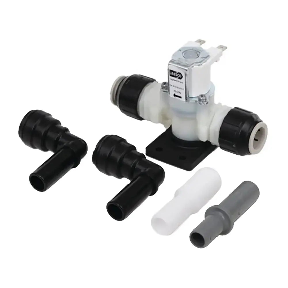 Jabsco 37038-2024 24V Solenoid and Anti-Syphon Valve for Quiet Flush Toilets