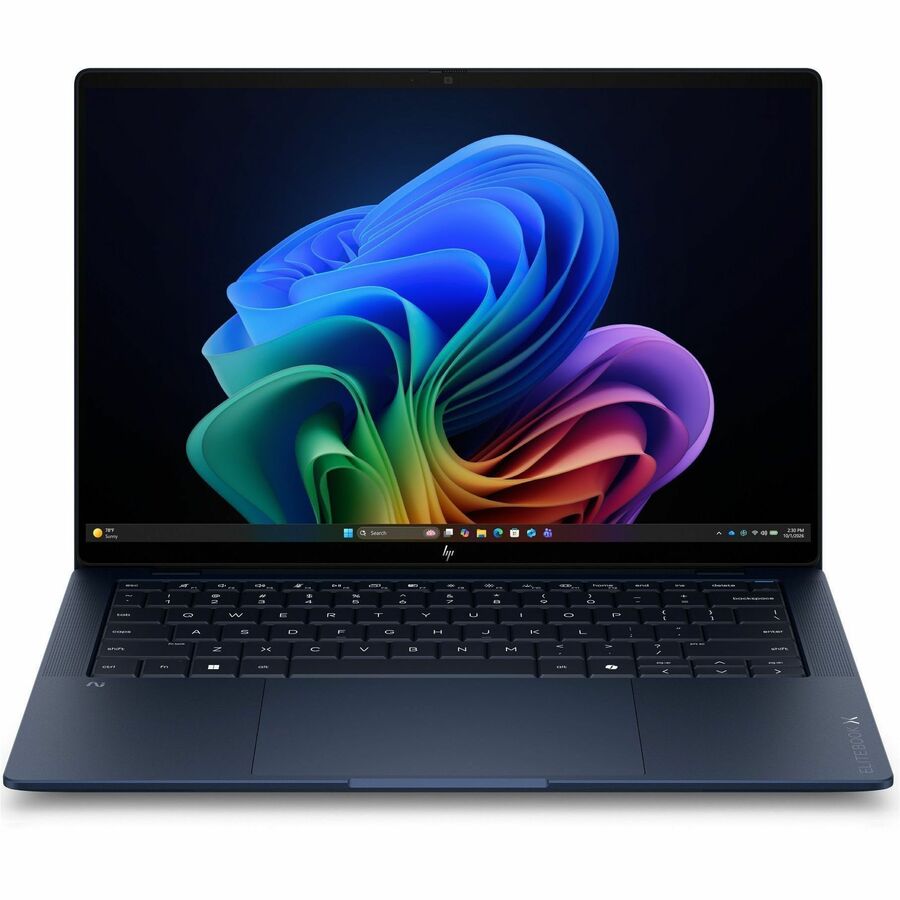 HP EliteBook X G2i 14-Inch AI Notebook with Core Ultra 7, 32GB RAM, 512GB SSD - Atmospheric Blue