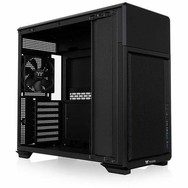 Thermaltake TR300 TG Mid Tower Chassis - ATX Computer Case with RGB LCD Support