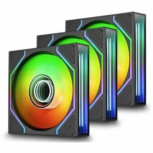 Thermaltake SWAFAN 120 EX INFINITY Cooling Fan with Dual Infinity Mirror ARGB Lighting and Swappable Blades