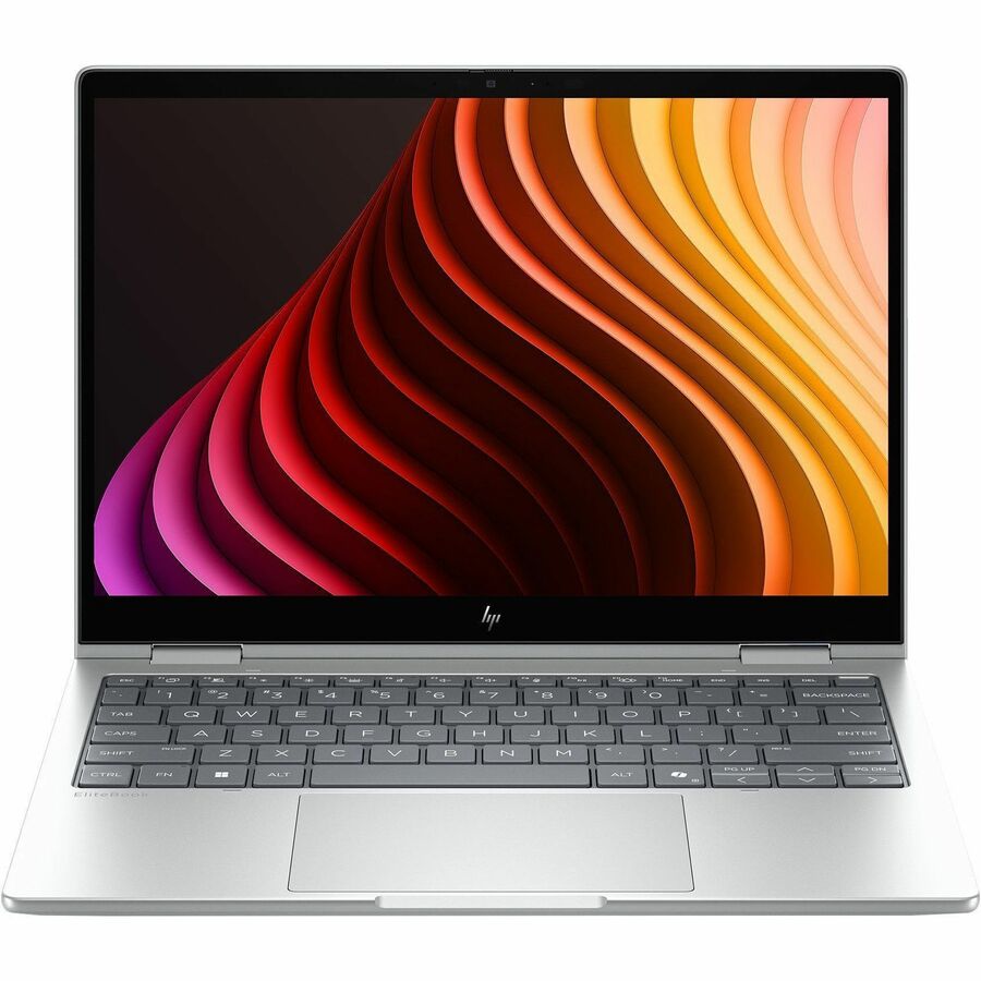 HP EliteBook 8 Flip G2i 13.3-Inch Convertible Copilot+ PC with Intel Core Ultra 5, 32GB RAM, 512GB SSD, Glacier Silver