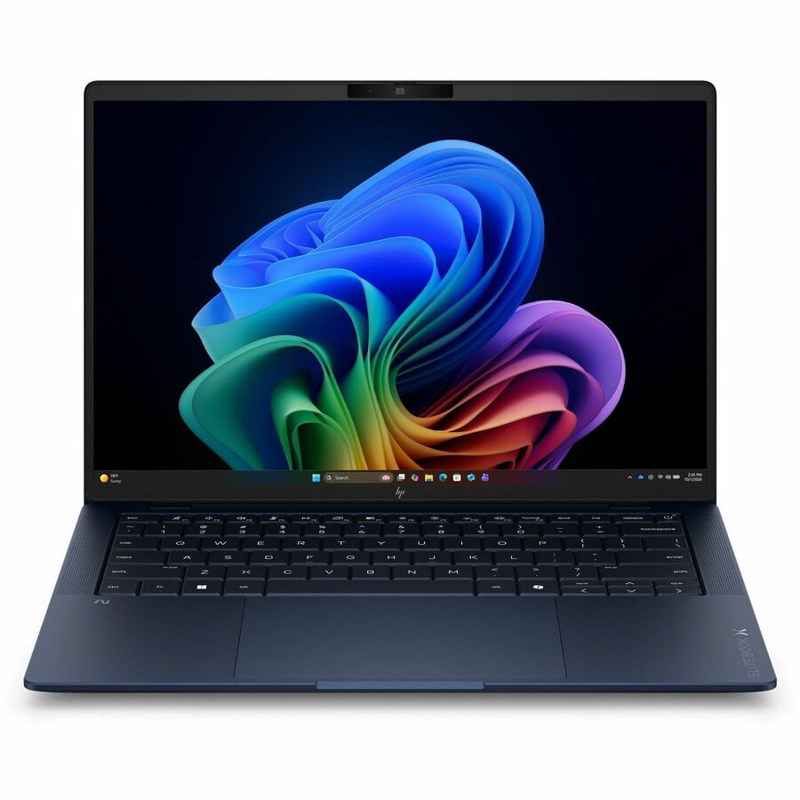 HP EliteBook X G2q 14-inch Copilot+ PC Notebook with 5G and 32GB RAM - Atmospheric Blue