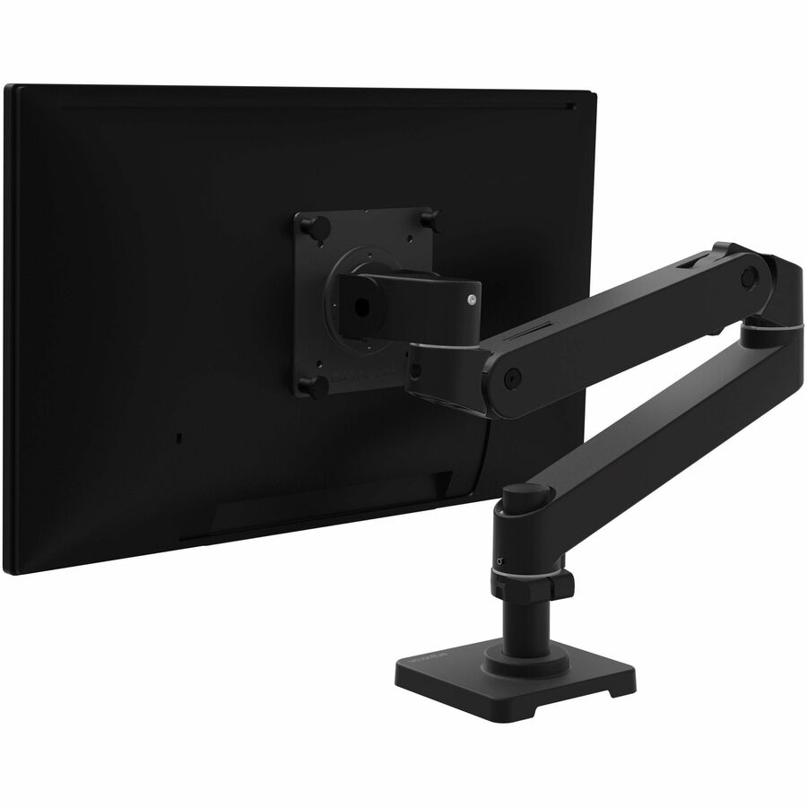 Ergotron LX Pro Desk Monitor Arm, Polished Aluminum, 45-682-026