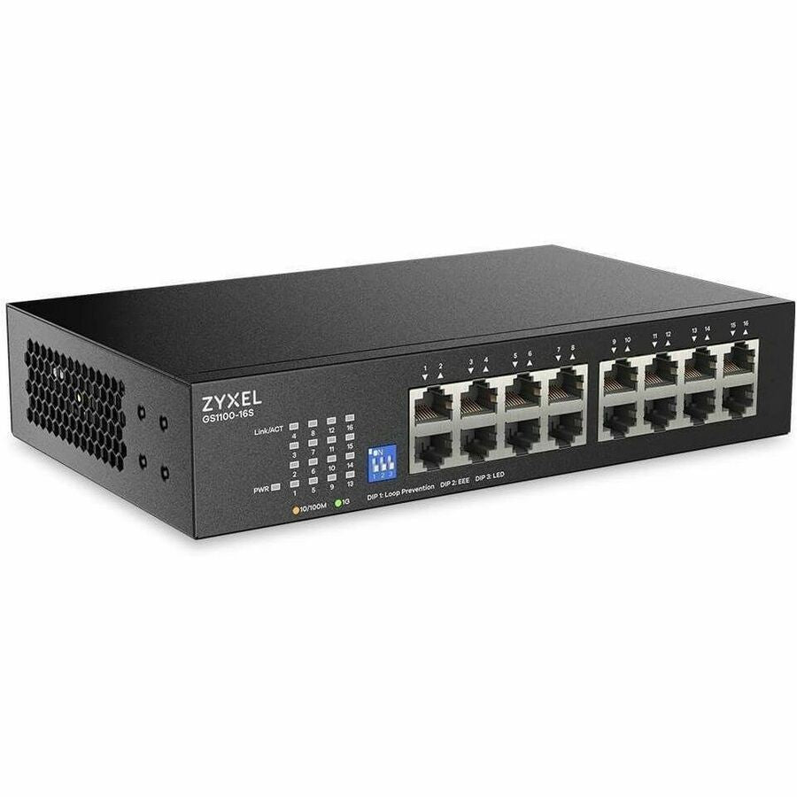 ZYXEL GS1100-16S 16-Port Gigabit Ethernet Unmanaged Switch