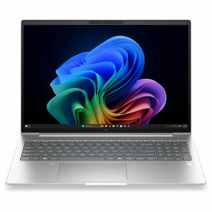 HP EliteBook 6 G2i 16-inch Copilot+ Notebook with Intel Core Ultra 5, 16GB RAM, 512GB SSD, Pike Silver Aluminum