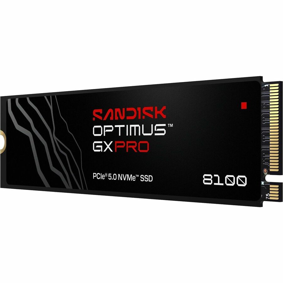 SanDisk Optimus GX PRO 8100 8TB NVMe SSD - PCIe 5.0 M.2 2280 Internal Drive with Heatsink Option
