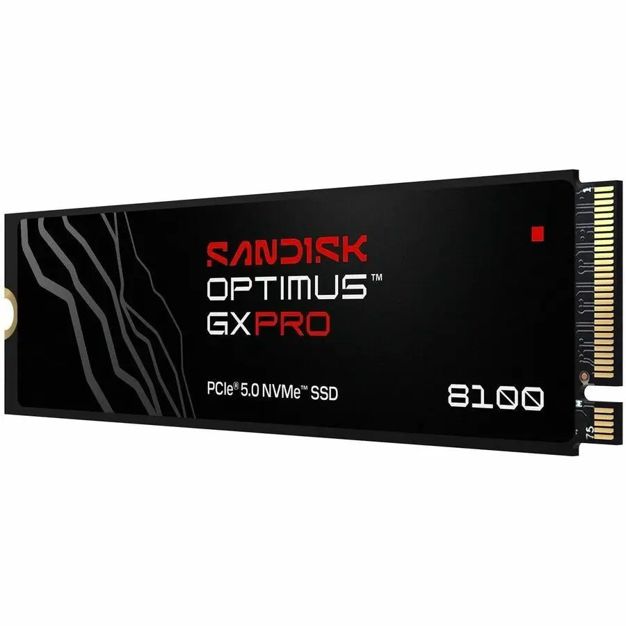 Western Digital SanDisk Optimus GX PRO 8100 NVMe SSD - 2TB M.2 2280 PCIe 5.0 x4, Without Heatsink