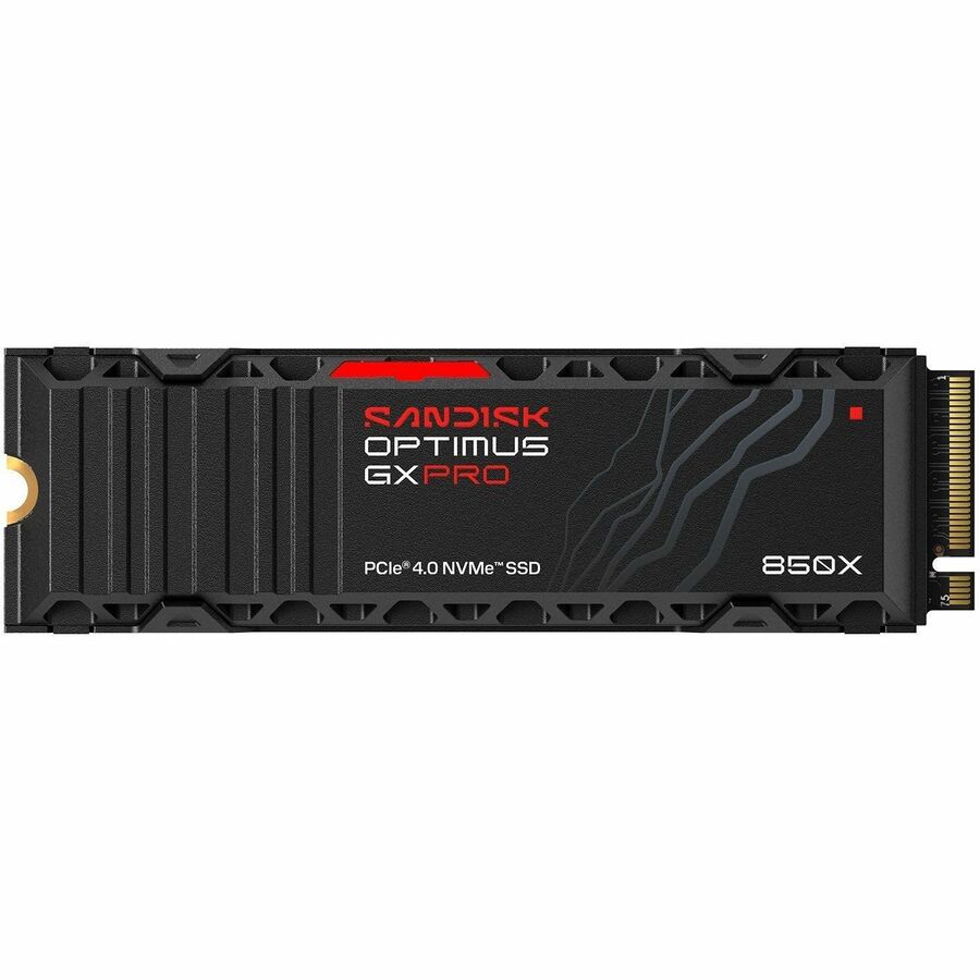 SanDisk Optimus GX PRO 850X NVMe SSD – 4TB M.2 2280 PCIe 4.0 Internal Drive with Heatsink