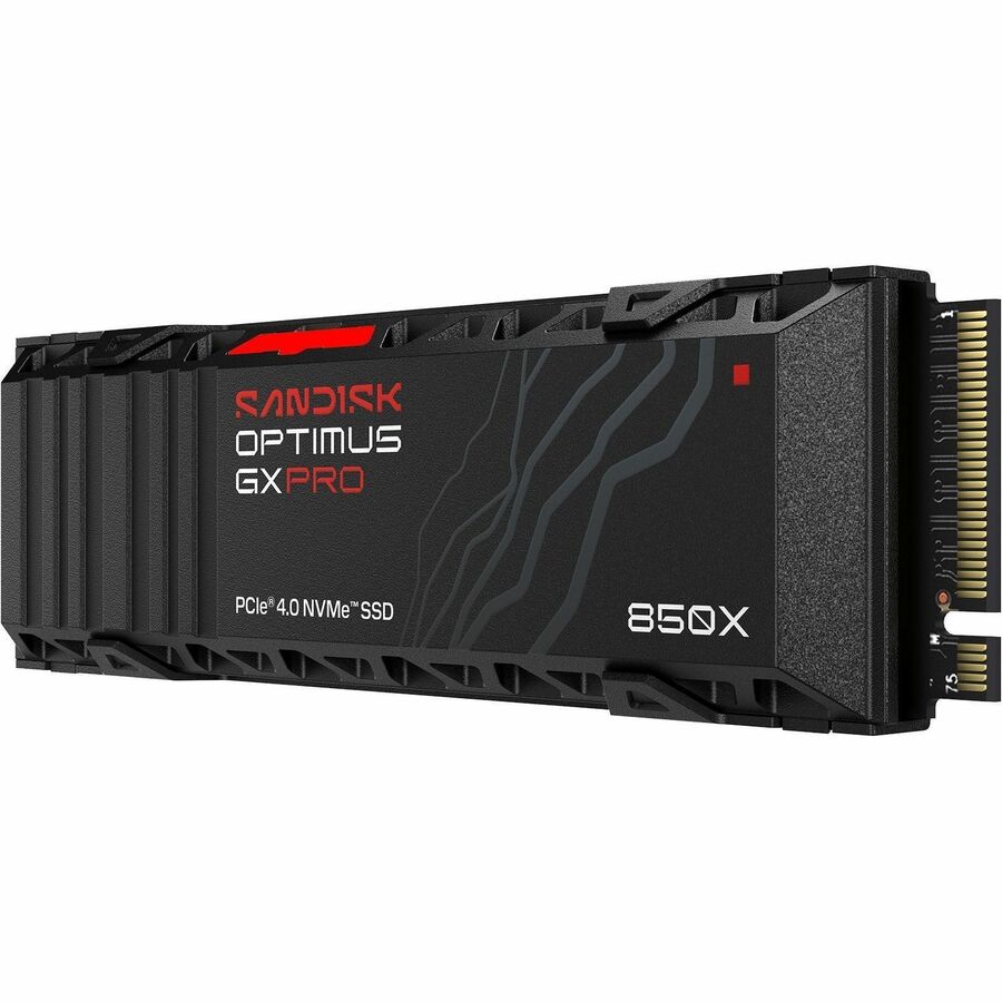 SanDisk Optimus GX PRO 850X NVMe SSD - 8TB M.2 2280 Internal Drive with Heatsink
