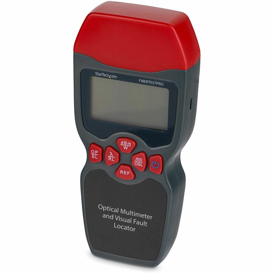 StarTech.com FIBERTESTPRO Multi-Function Fiber Optic Cable Tester with Optical Power Meter and Visual Fault Locator