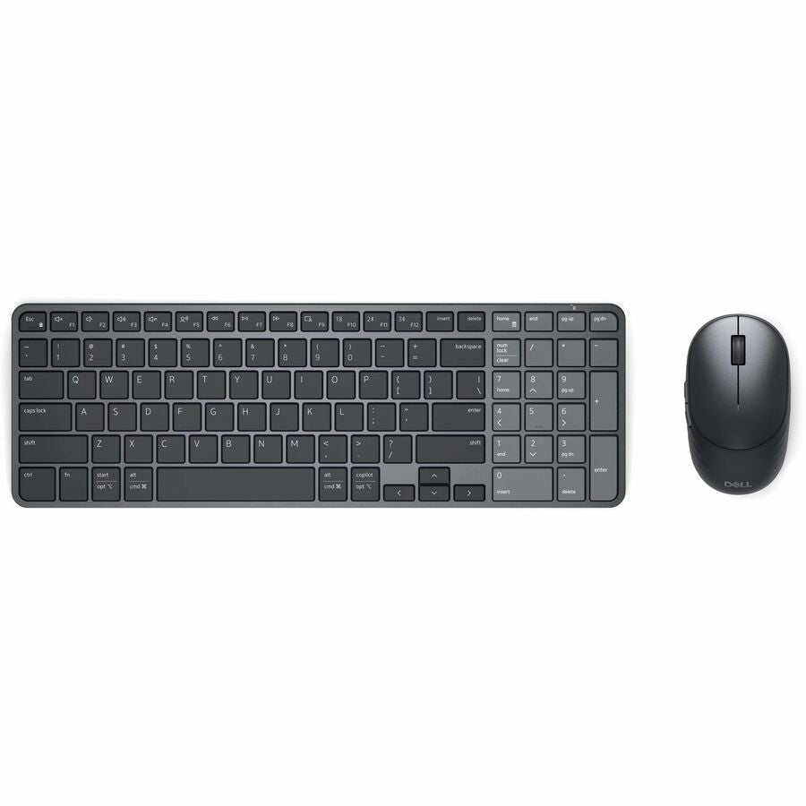 Dell Pro 7 KM746 Rechargeable Wireless Keyboard and Mouse, KM746-BLK-US
