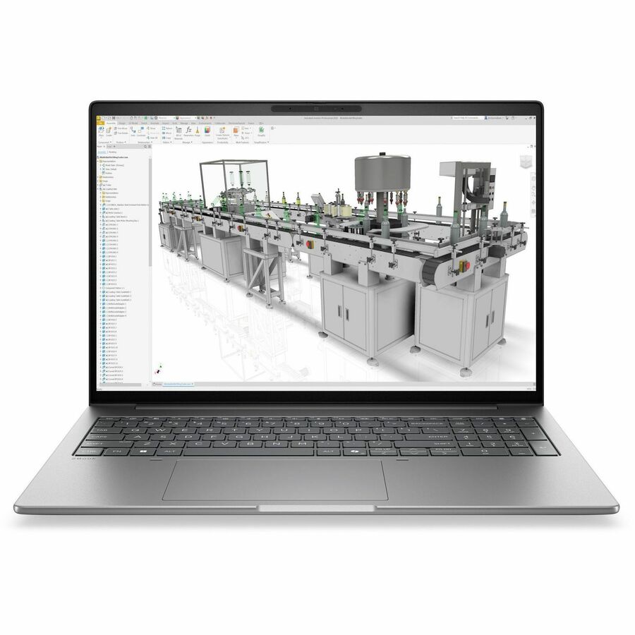 HP ZBook 8 G2i 16-Inch Mobile Workstation with Intel Core Ultra 7 Series, NVIDIA RTX PRO 500, 16GB RAM, 512GB SSD, Windows 11 Pro