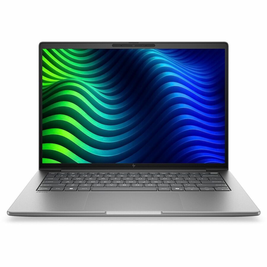 HP ZBook 8 G2i 14-inch Mobile Workstation with Intel Core Ultra 7, 16GB RAM, 512GB SSD, and Copilot+ NPU - Meteor Silver Aluminum