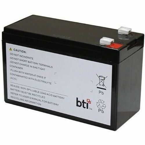 BTI APCRBC110-TAA 12V Sealed Lead Acid UPS Battery Replacement for APC RBC110