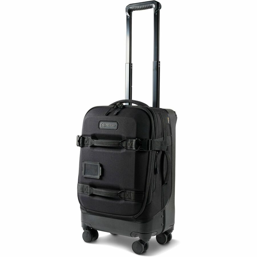Pelican Aegis 4WCO-TRVL-BLK 22-Inch Carry-On 4-Wheel Rolling Hybrid Duffel, Black
