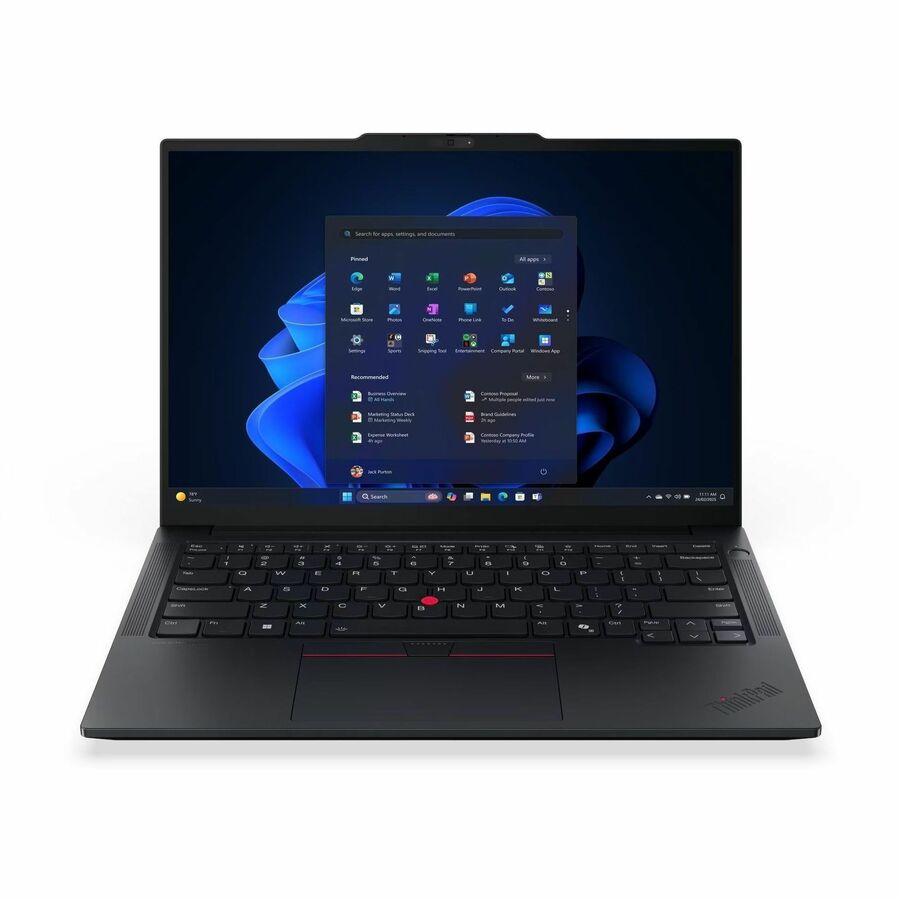 Lenovo ThinkPad E14 Gen 7 21T0007NUS 14-Inch WUXGA Notebook with AMD Ryzen 5, 8GB RAM and 256GB SSD