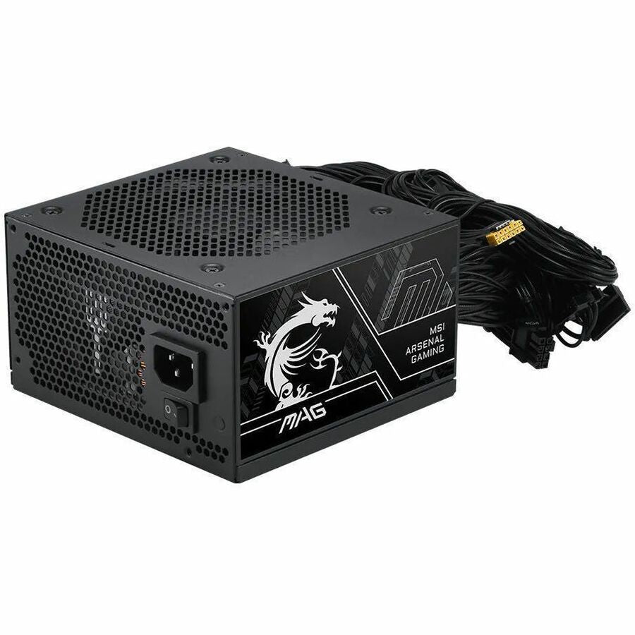 MSI MAG 650W ATX 3.1 PCIe 5.1 Power Supply, 80 PLUS Bronze - MAGA650BNPCIE5III