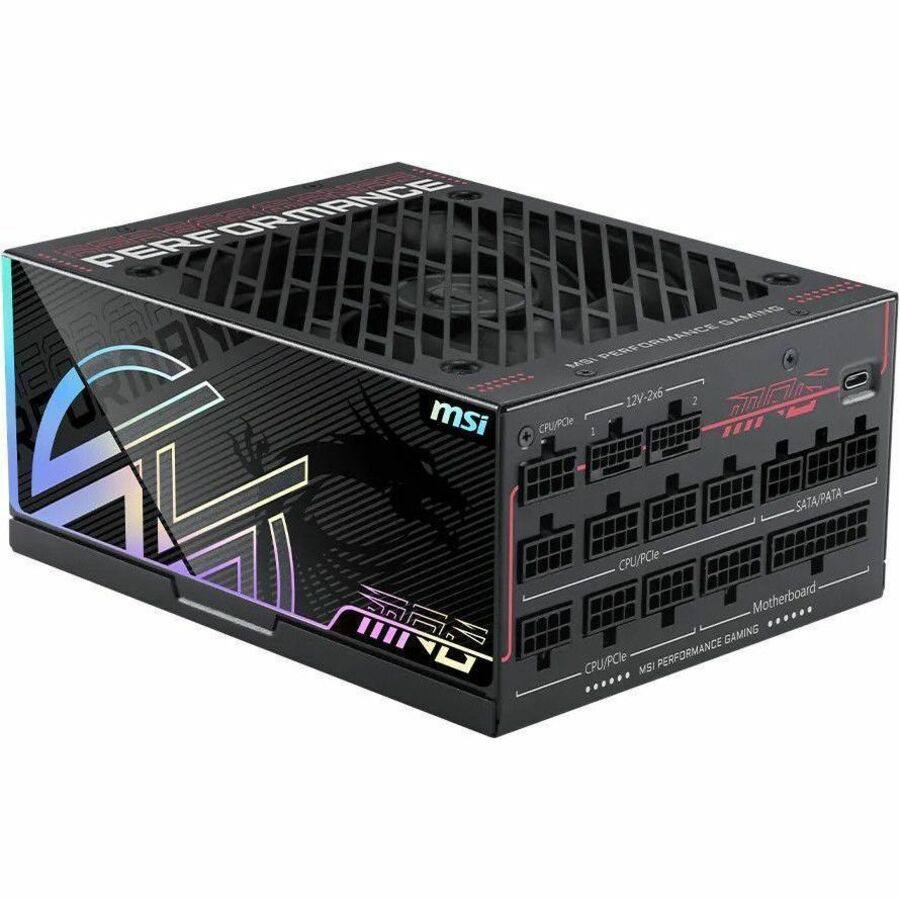 MSI MPG AI1300T PCIE5 1300W ATX 3.1 Titanium Modular Power Supply