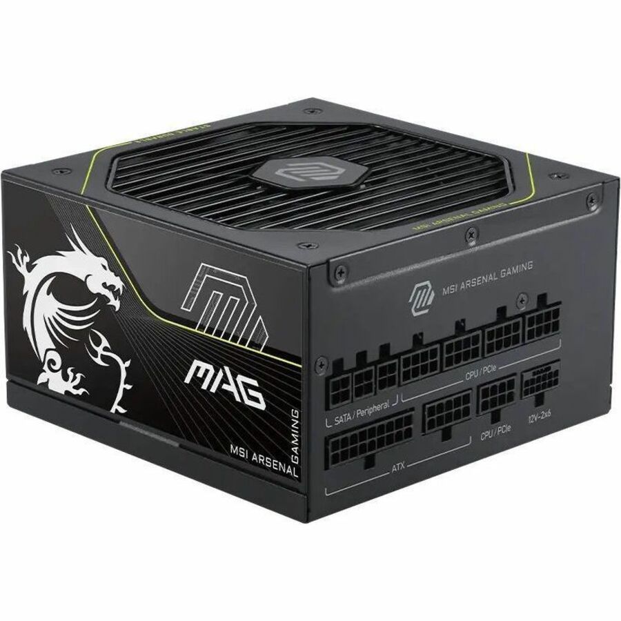 MSI MAG 1200W ATX 3.1 PCIe 5.1 80 PLUS Platinum Power Supply, MAGA1200PLSPCIE5