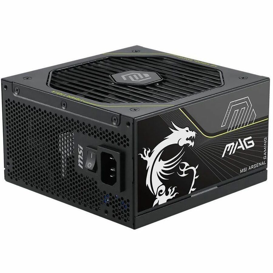 MSI MAG 1000W ATX 3.1 PCIe 5.1 80 PLUS Platinum Power Supply, MAGA1000PLSPCIE5